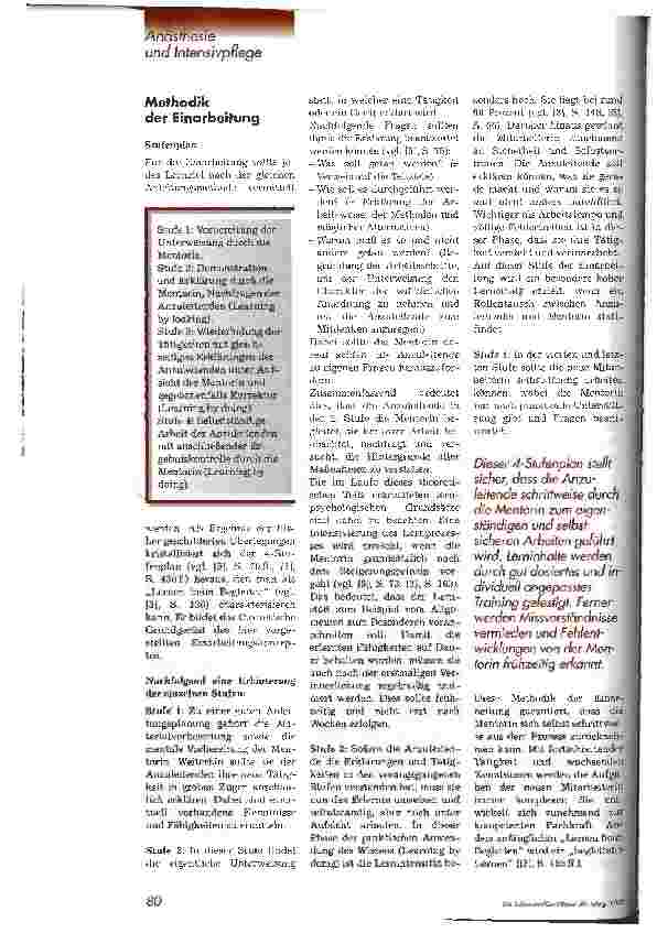 Vorschauseite 5: Einarbeitung neuer Mitarbeiter lohnt sich Teil 1