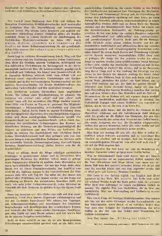 Vorschauseite 6: Erbe und Auftrag des Deutschen Paritätischen Wohlfahrtsverbandes