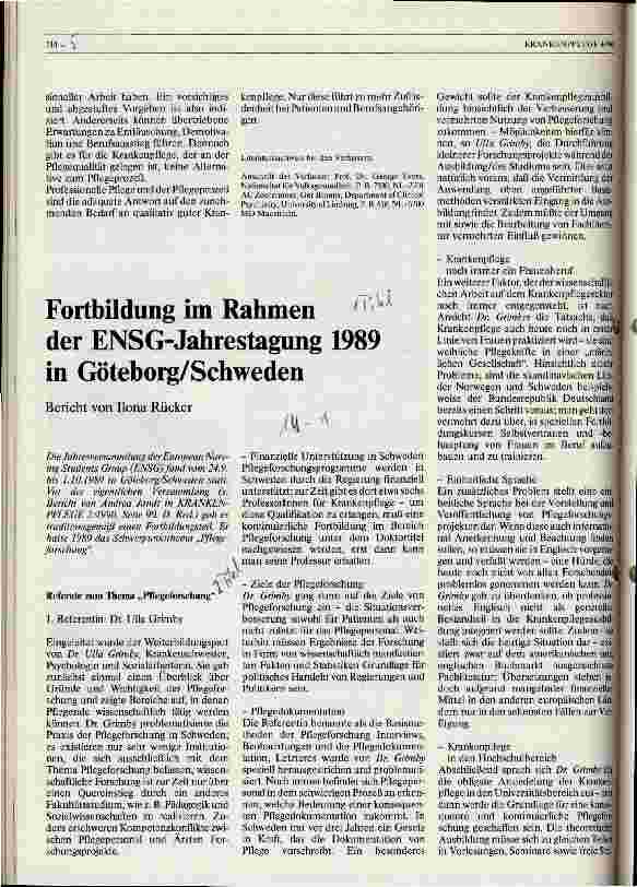 Vorschauseite 5: Mehr Eigenständigkeit und Berufszufriedenheit durch den Pflegeprozeß?