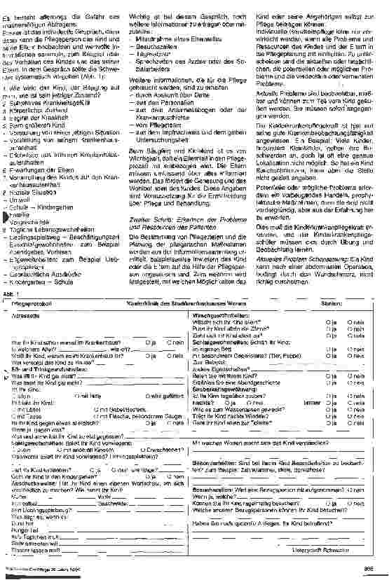 Vorschauseite 3: Die ganzheitliche Plfege in der Kinderkrankenpflegeausbildung