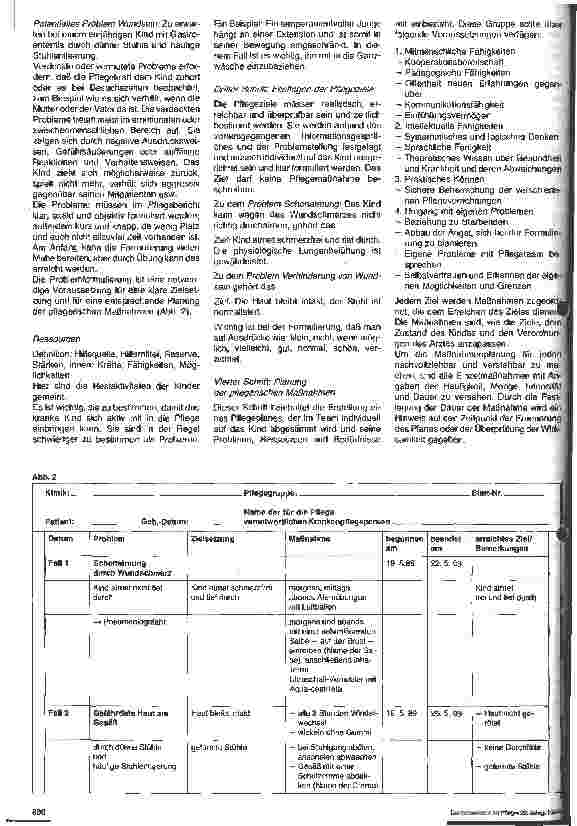 Vorschauseite 4: Die ganzheitliche Plfege in der Kinderkrankenpflegeausbildung
