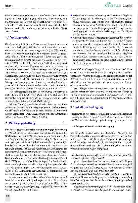 Vorschauseite 5: Fusionskontrolle und Vertragsgestaltung im Krankenhaussektor