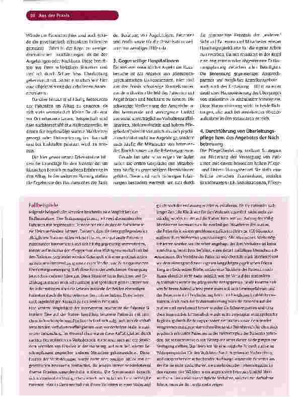 Vorschauseite 5: Gute Pflege in schlechten Zeiten?