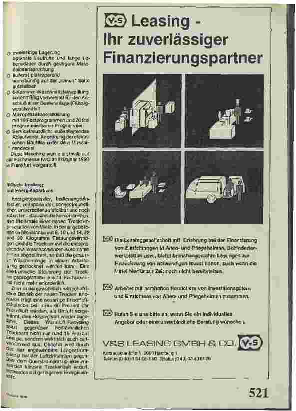 Vorschauseite 4: Optimaler Hygiene-Schutz in der Heim-Wäscherei