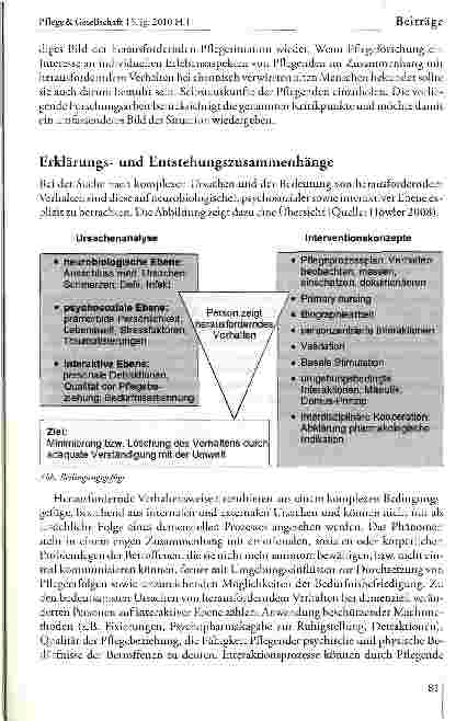 Vorschauseite 4: Herausforderndes Verhalten bei Personen mit demenziellen Veränderungen aus der Perspektive von Pflegenden -Erleben und Strategien