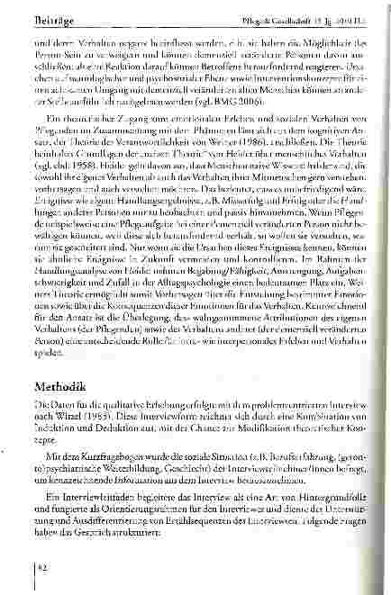 Vorschauseite 5: Herausforderndes Verhalten bei Personen mit demenziellen Veränderungen aus der Perspektive von Pflegenden -Erleben und Strategien