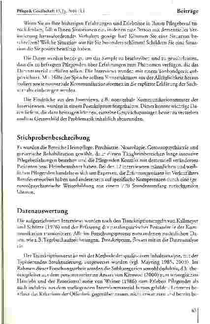 Vorschauseite 6: Herausforderndes Verhalten bei Personen mit demenziellen Veränderungen aus der Perspektive von Pflegenden -Erleben und Strategien
