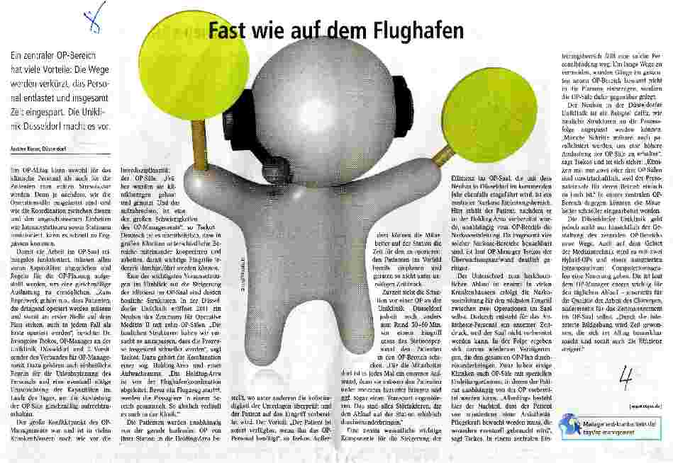 Vorschauseite 1: Fast wie auf dem Flughafen