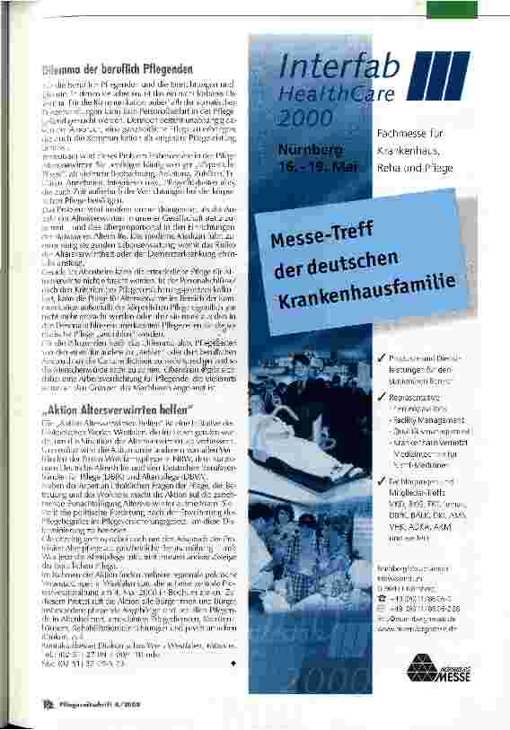 Vorschauseite 2: Notstand in der Altenpflege