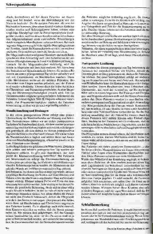 Vorschauseite 3: Präund postoperative Pflege in einer allgemeinchirurgischen Abteilung