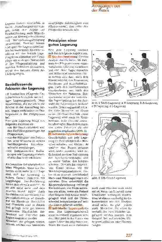 Vorschauseite 2: Aspekte einer guten Patientenlagerung Ganzheitliche Pflege