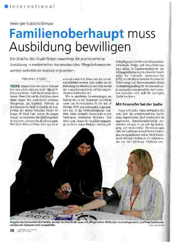 Vorschauseite 1: Familienoberhaupt muss Ausbildung bewilligen