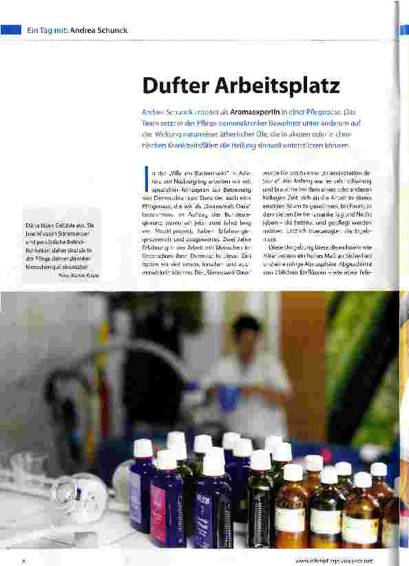 Vorschauseite 1: Dufter Arbeitsplatz