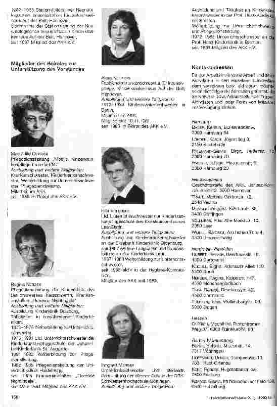 Vorschauseite 2: 10 Jahre Arbeitskreis der Kinderkrankenschwestern e.V.