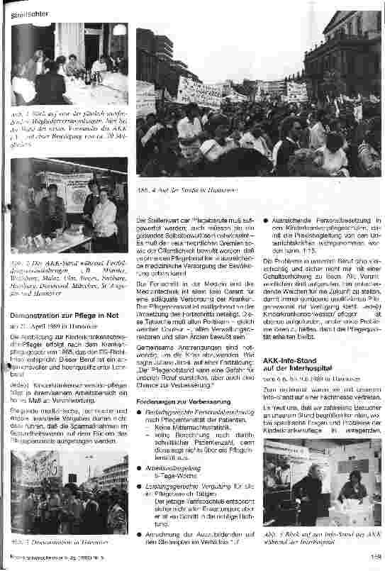 Vorschauseite 3: 10 Jahre Arbeitskreis der Kinderkrankenschwestern e.V.