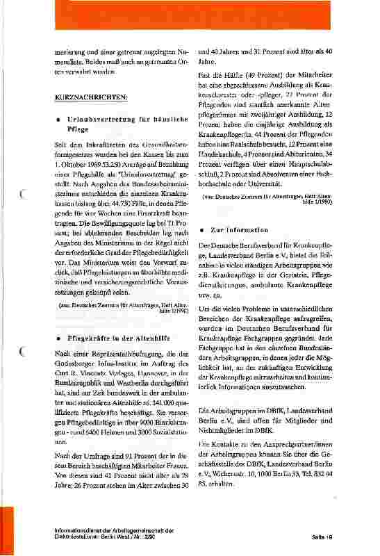 Vorschauseite 5: Gesetzliche Grundlagen zu Haftungsproblemen in Sozialstationen