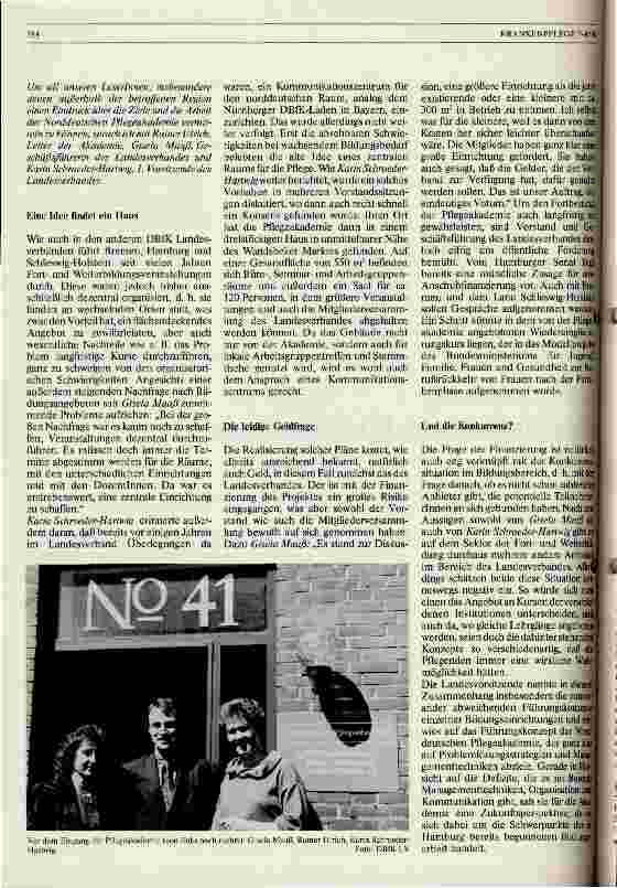 Vorschauseite 2: Die Norddeutsche Pflegeakademie