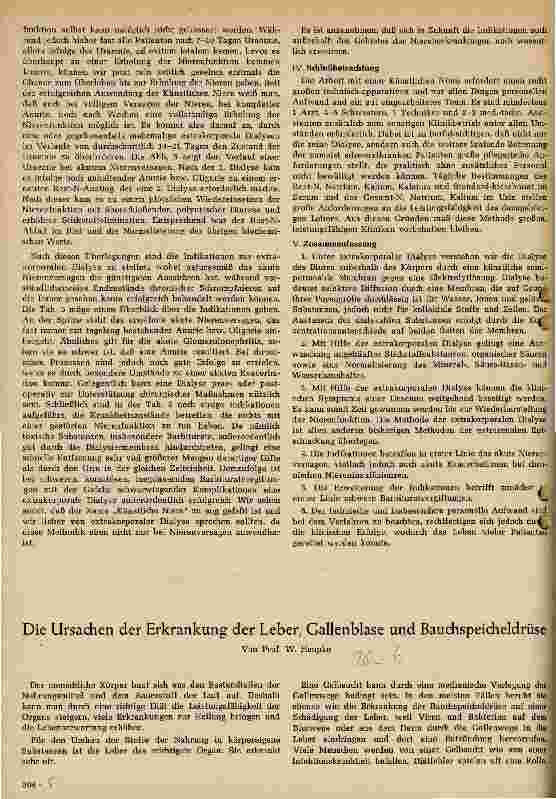 Vorschauseite 1: Die Ursachen der Erkrankung der Leber, Gallenblase und Bauchspeicheldrüse