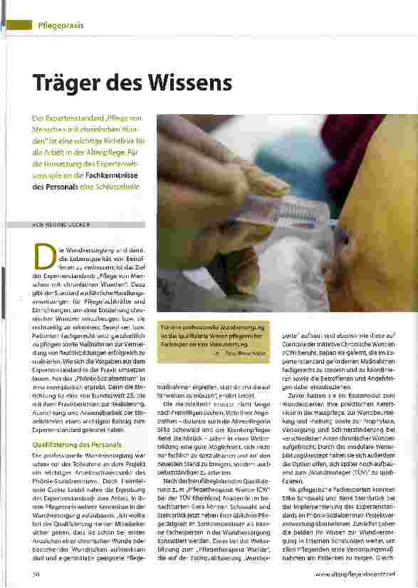 Vorschauseite 1: Träger des Wissens
