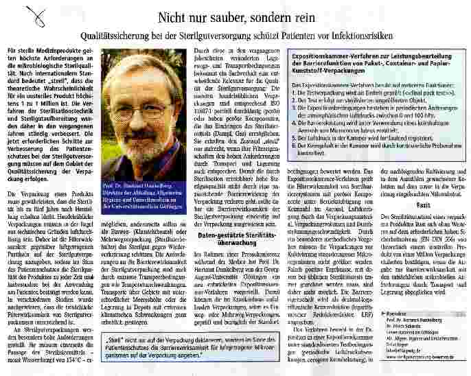 Vorschauseite 1: Nicht nur sauber, sondern rein