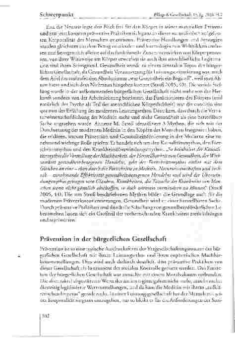 Vorschauseite 2: Die Prävention der Gesellschaft