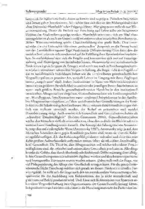 Vorschauseite 6: Die Prävention der Gesellschaft