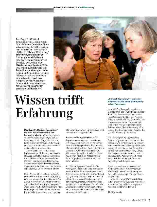 Vorschauseite 1: Wissen trifft Erfahrung