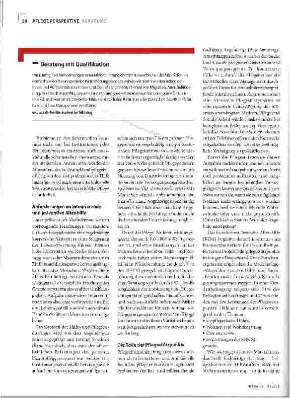 Vorschauseite 2: Prävention als Aufgabe