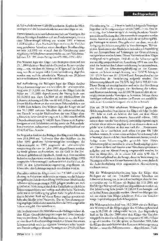 Vorschauseite 2: Schmerzensgeld in Sozialhilfe anrechnungsfrei; Härteklausel; fehlende Trennung von Schmerzensgeld und Schadensersatz