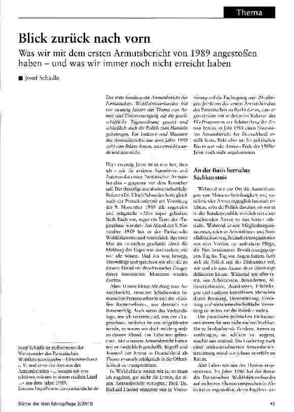 Vorschauseite 1: Blick zurück nach vorn