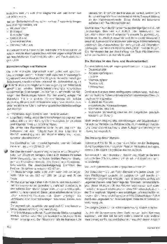Vorschauseite 4: Das Hauskrankenund Heimpflegebett Stiefkind oder oberste Priorität?