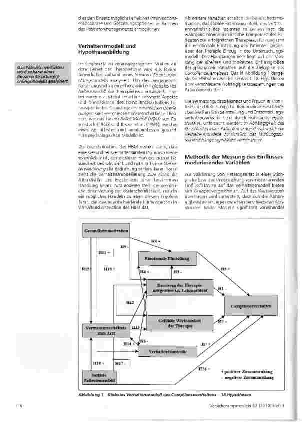 Vorschauseite 2: Weisen Männer und Frauen in Krankheitsund Belastungssituationen ein unterschiedliches Maß an Risikoeinstellung und Therapieverhalten auf?