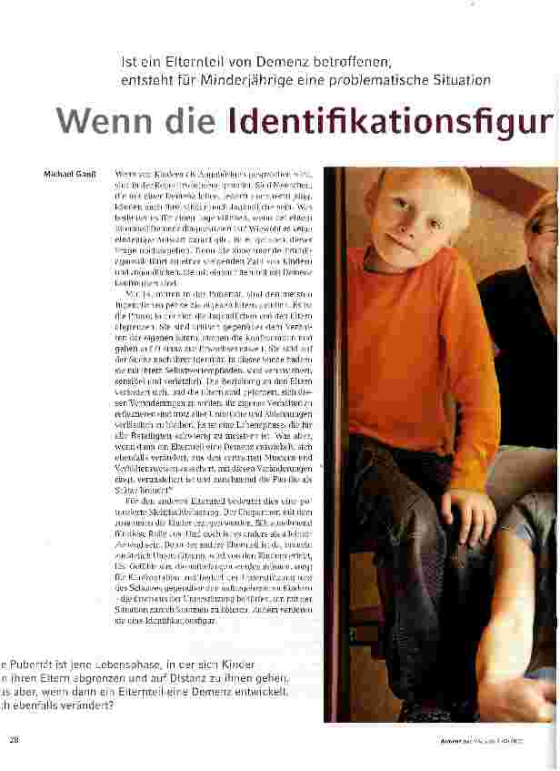 Vorschauseite 1: Wenn die Identifikationsfigur verloren geht