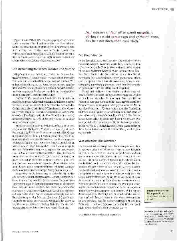 Vorschauseite 4: Wenn die Identifikationsfigur verloren geht