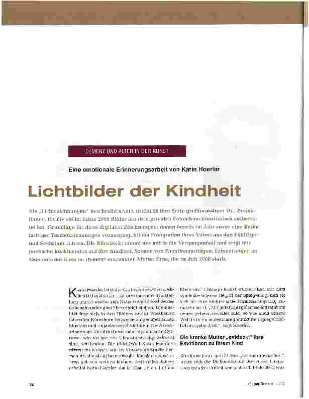 Vorschauseite 1: Lichtbilder der Kindheit