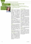 Vorschauseite 1: Belastende Situationen in der Pflegeausbildung