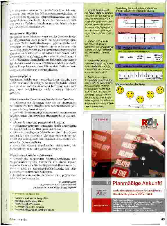 Vorschauseite 2: Perioperative Schmerztherapie