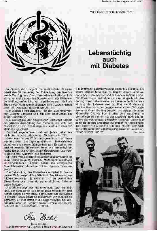 Vorschauseite 1: Lebenstüchtig auch mit Diabetes