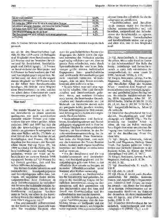 Vorschauseite 3: Wenig Engagement in eigener Sache
