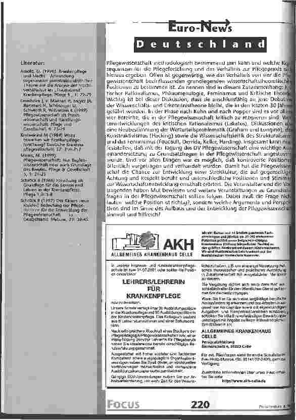 Vorschauseite 2: Das Verhältnis von Theorie und Praxis in der Praxis in der Pflegewissenschaft