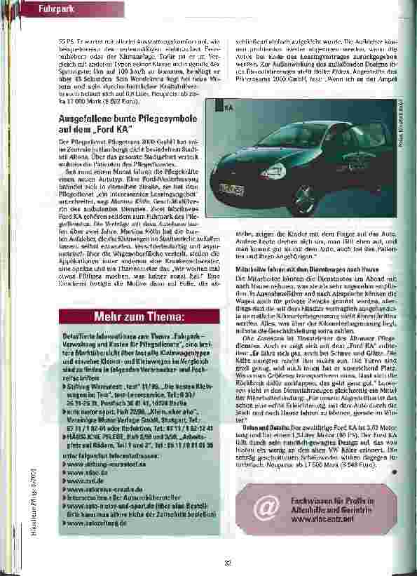 Vorschauseite 5: Man kommt gut an mit dem Auto ...