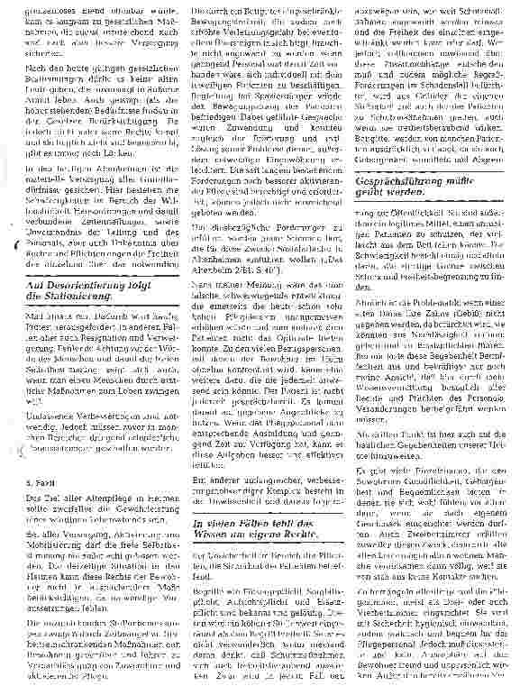 Vorschauseite 3: Die Würde des Menschen im Altenheim (II)