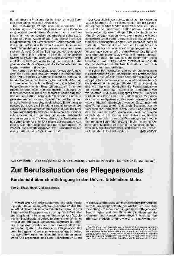 Vorschauseite 2: Information der Kommission der EG
