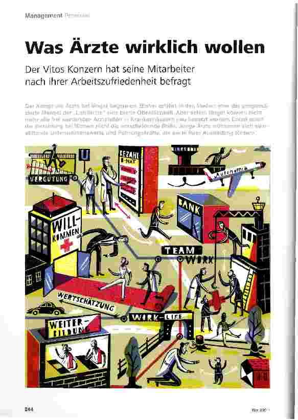 Vorschauseite 1: Was Ärzte wirklich wollen