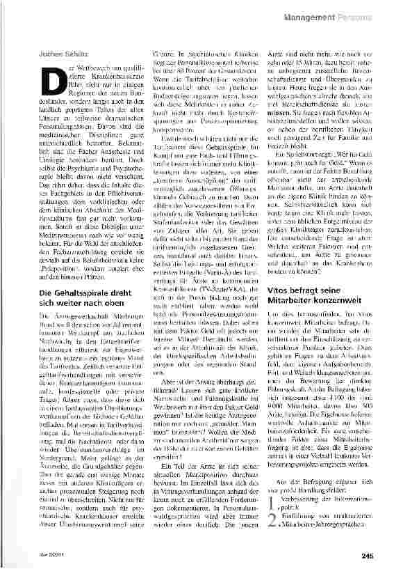Vorschauseite 2: Was Ärzte wirklich wollen