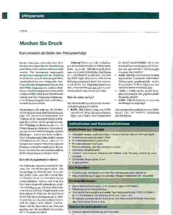 Vorschauseite 1: Machen Sie Druck
