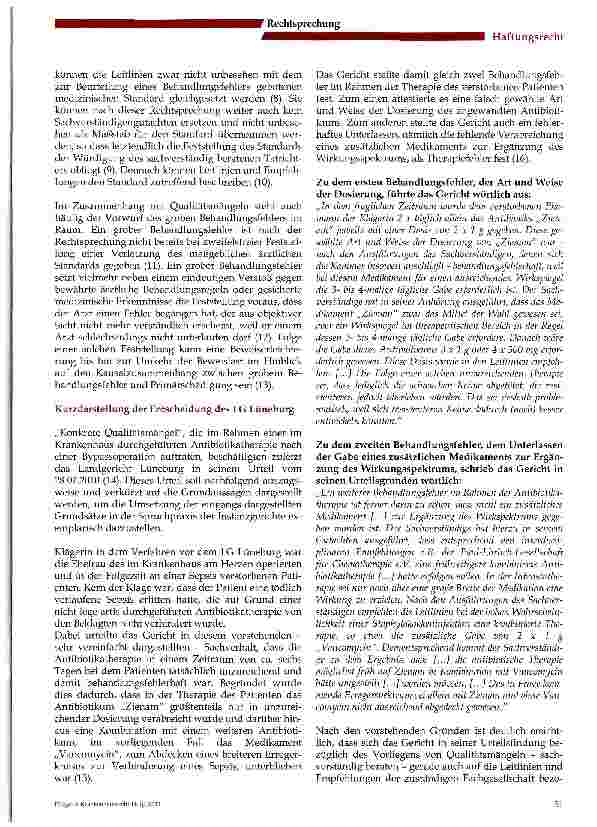 Vorschauseite 2: Behandlungsfehler in der Antibiotikatherapie
