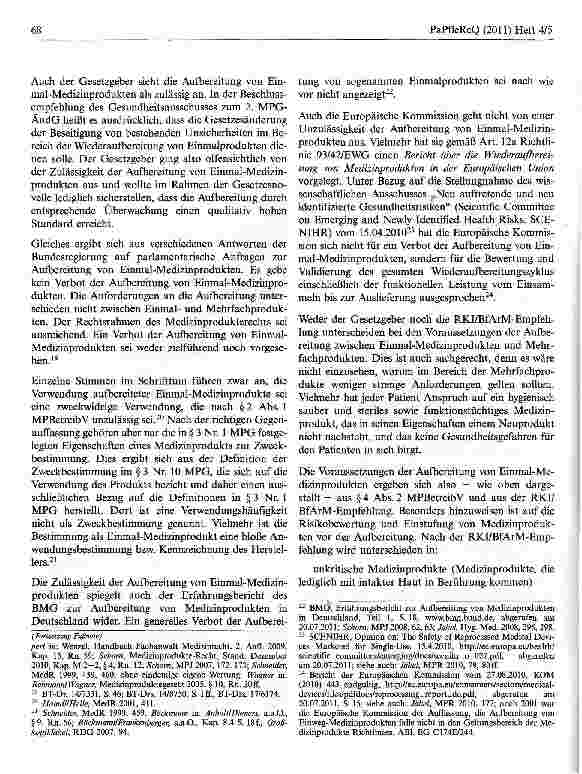 Vorschauseite 5: Einsatz von Medizinprodukten und die Aufklärung des Patienten
