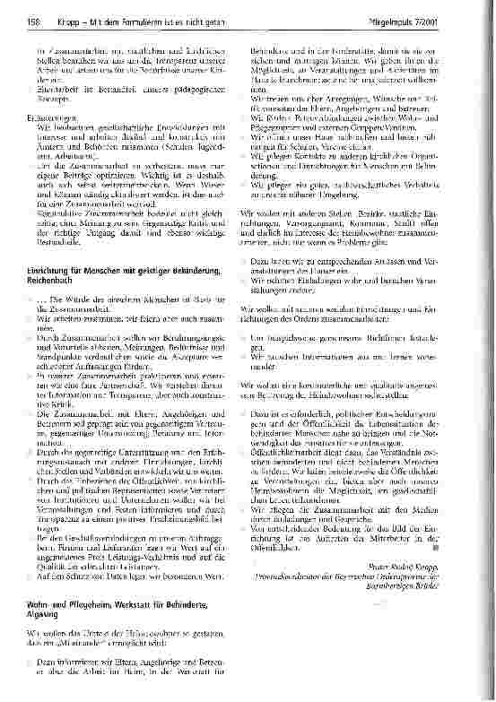 Vorschauseite 3: Mit dem Formulieren ist es nicht getan Provinzleitbilder und Hausleitbilder der Bayerischen Ordensprovinz der Barmherzigen Brüder