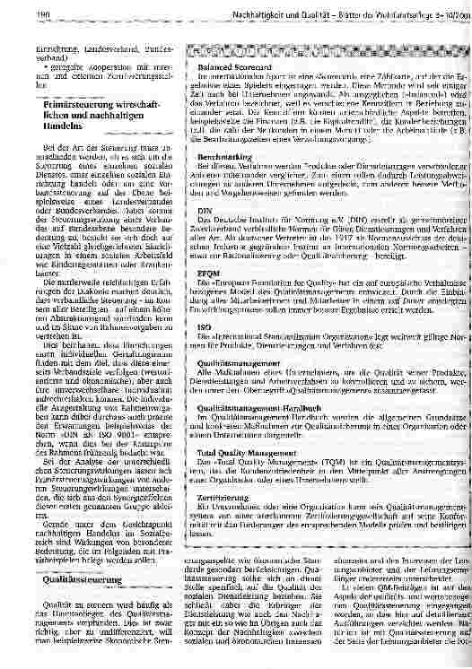 Vorschauseite 2: Nachhaltigkeit durch Qualität